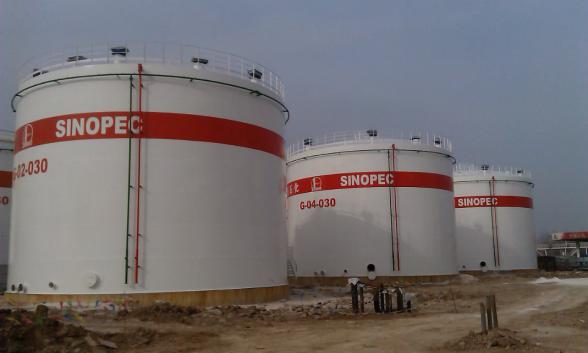 中石化安徽阜陽成品油庫防腐工程